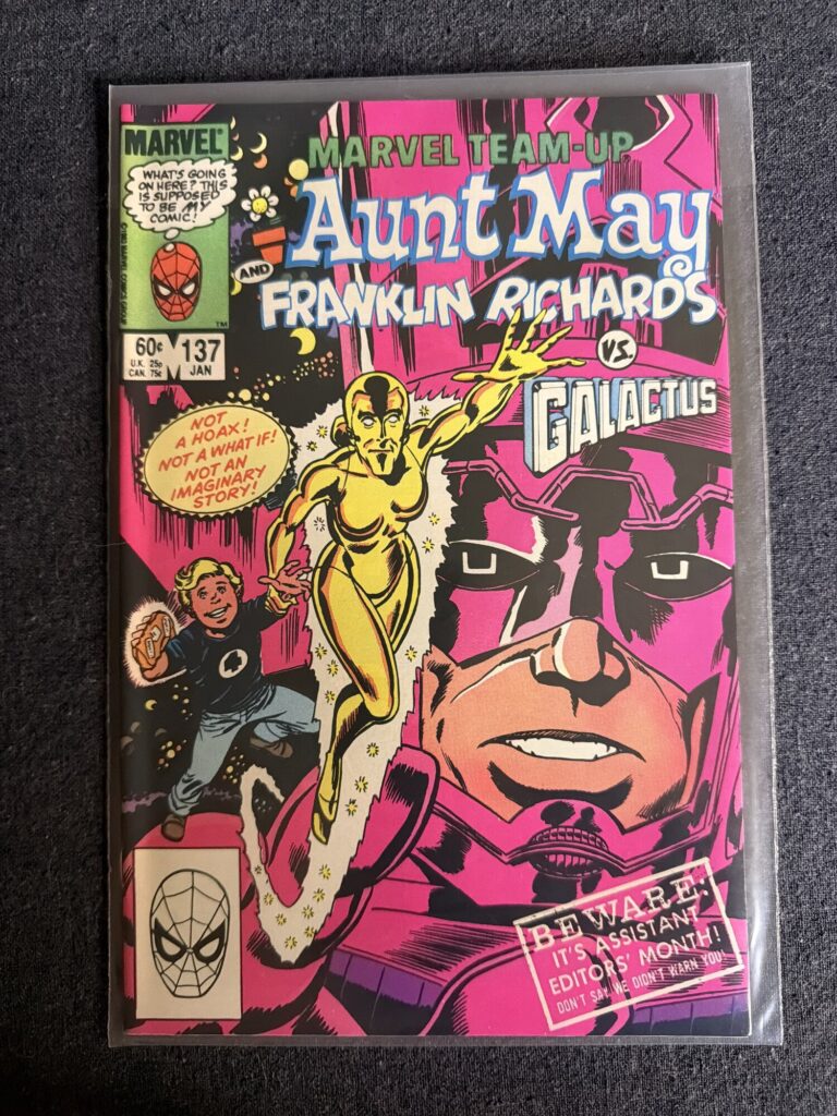 Marvel Team-Up #137 front cover