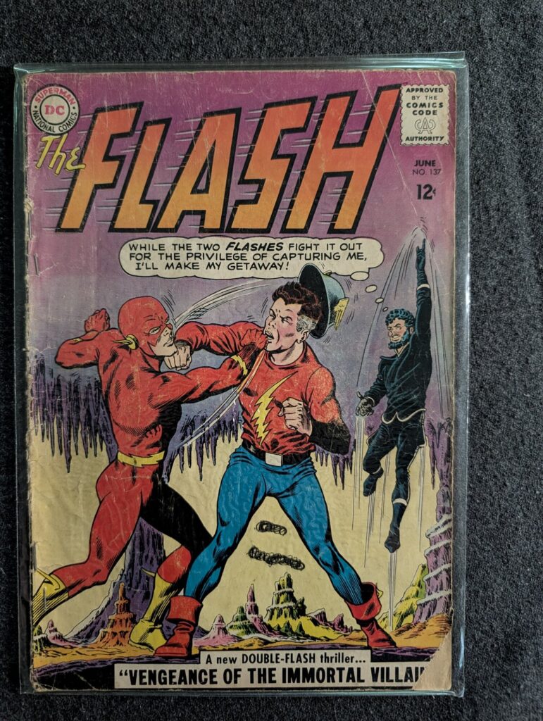 The Flash #137 front cover