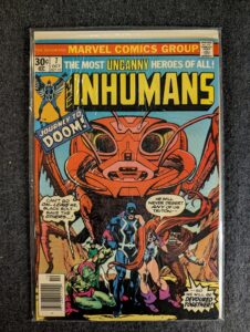 The Inhumans #7 front cover