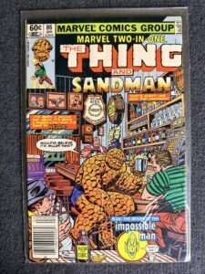 Marvel Two-in-One #86 front cover