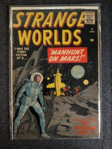 Strange Worlds #4 front cover
