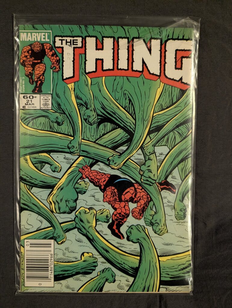 The Thing #21 front cover