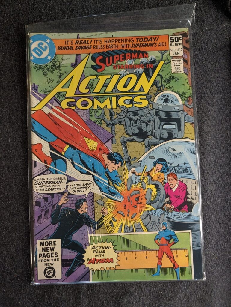 Action Comics #515 front cover