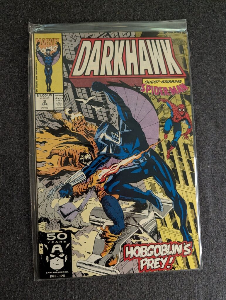 Darkhawk #2 front cover