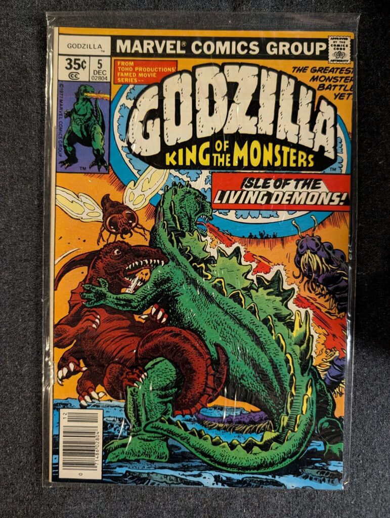 Godzilla, King of the Monsters #5 front cover