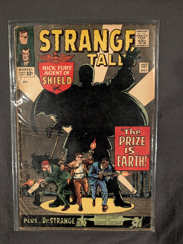 Strange Tales #137 front cover