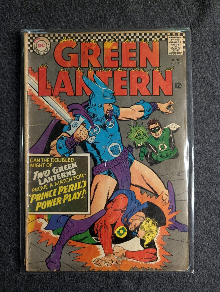 Green Lantern #45 front cover