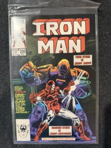 Iron Man #200 front cover
