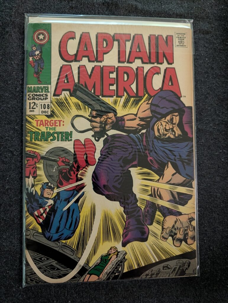 Captain America #108 front cover