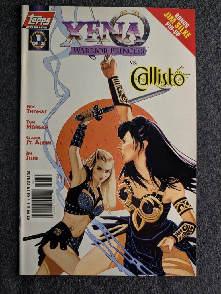 Xena: Warrior Princess vs. Callisto #1 front cover