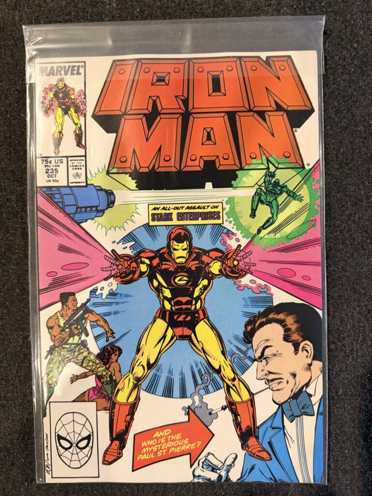 Iron Man #235 front cover