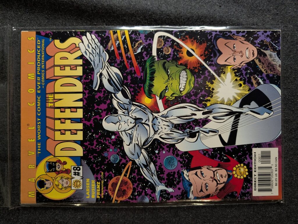 The Defenders #8 front cover