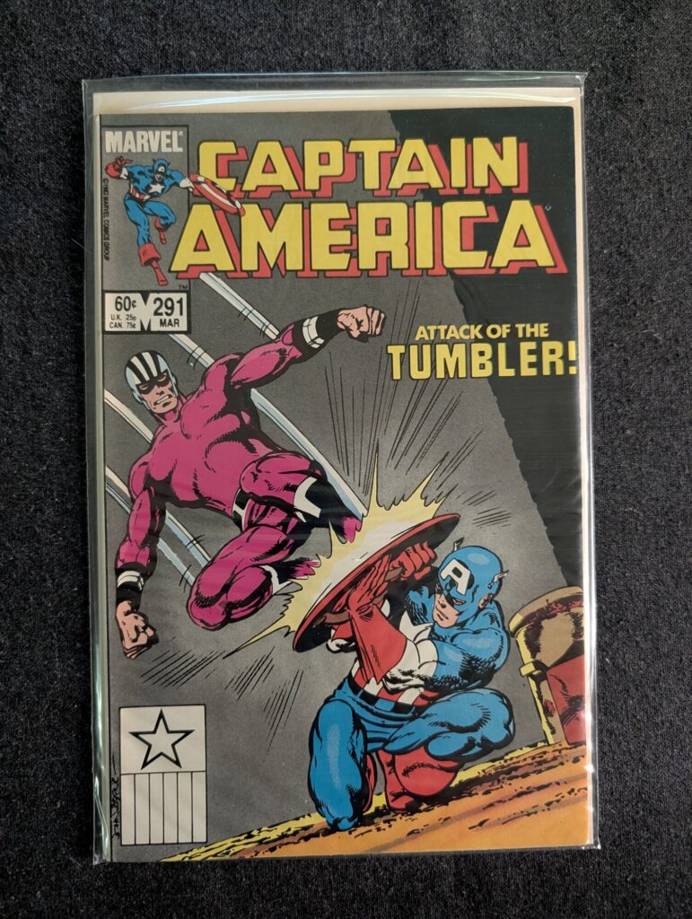 Captain America #291 front cover