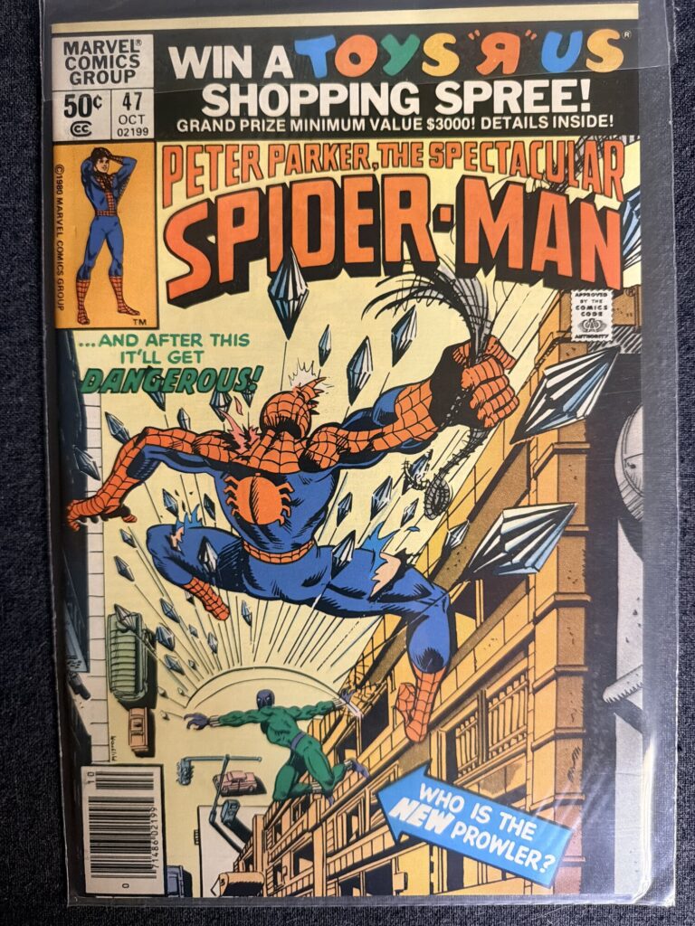 The Spectacular Spider-Man #47 front cover