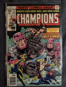 The Champions #17 front cover