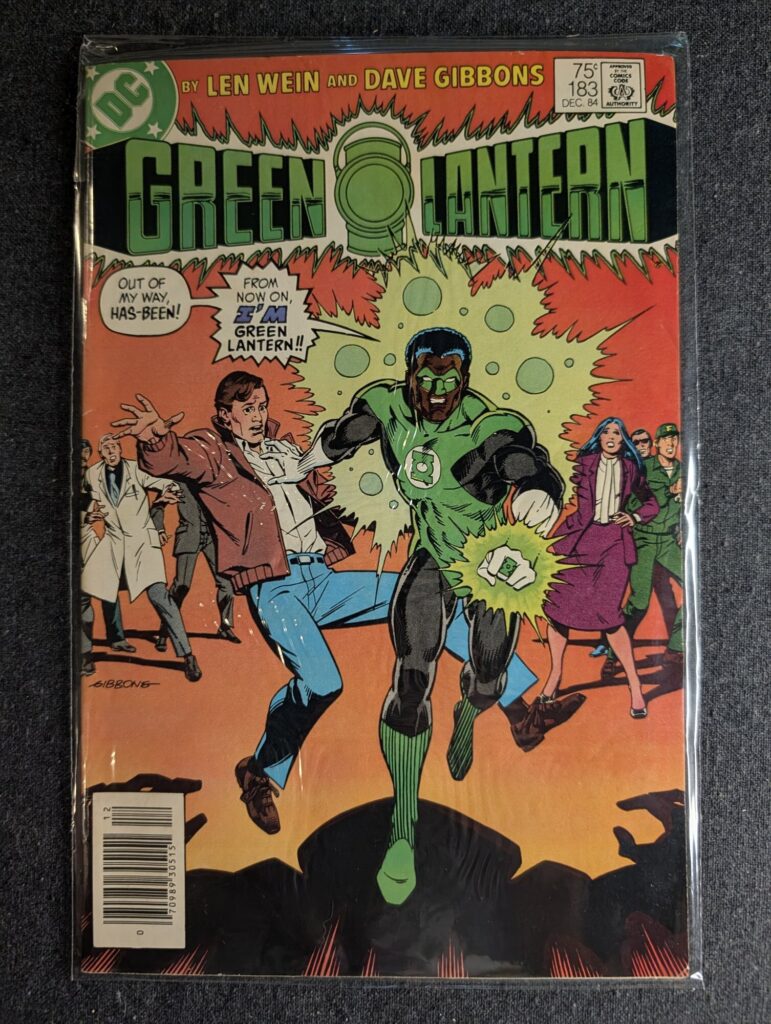 Green Lantern #183 front cover