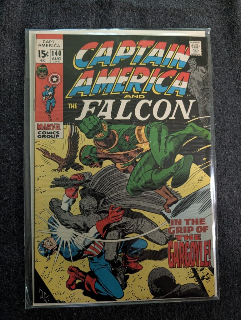 Captain America #140 front cover