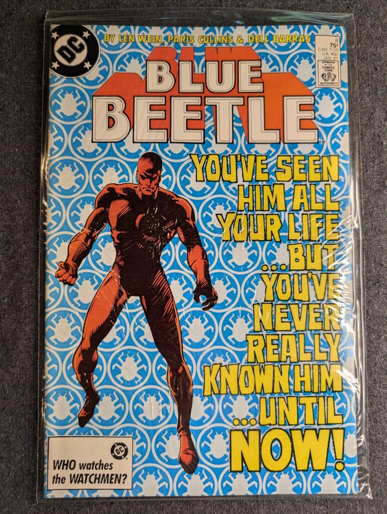 Blue Beetle #8 front cover