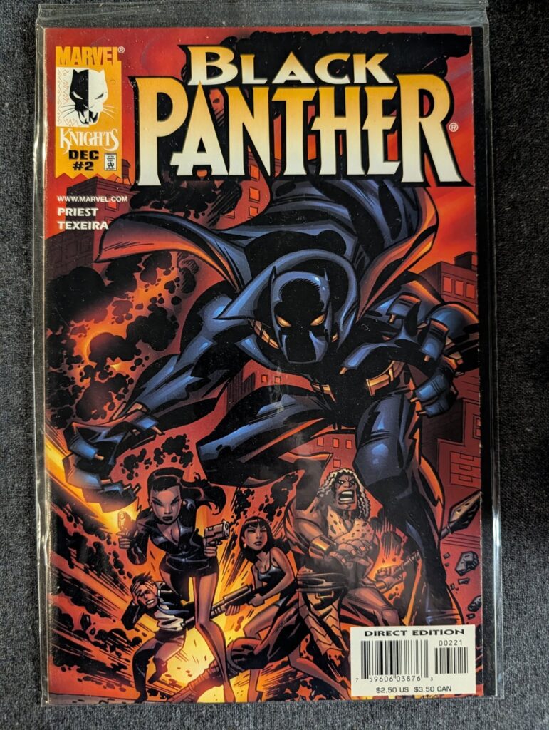 Black Panther #2 front cover