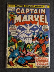 Captain Marvel #28 front cover