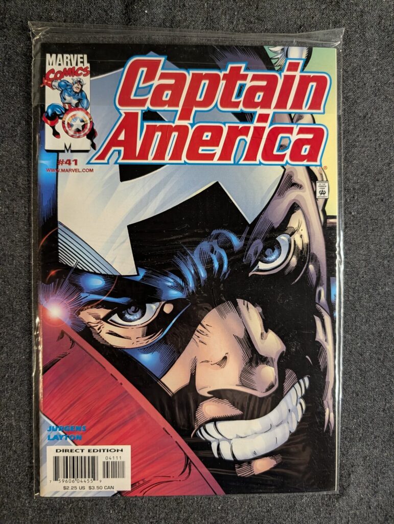 Captain America #41 front cover
