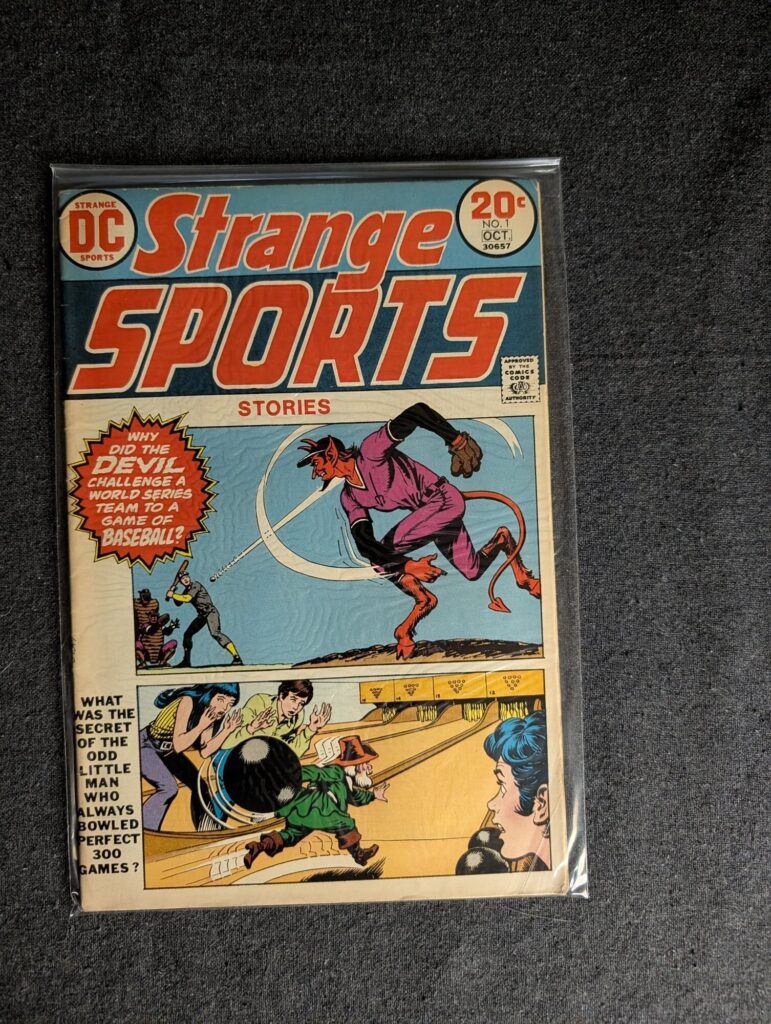 Strange Sports Stories #1 front cover