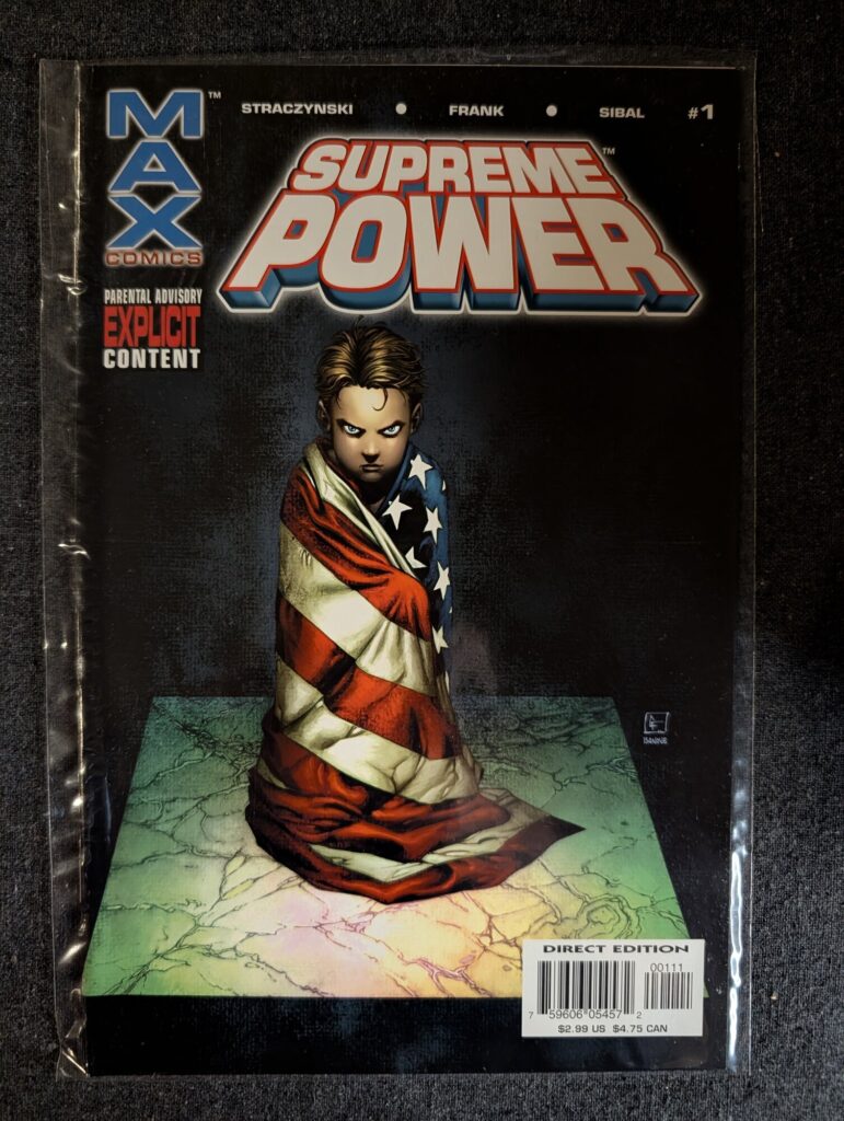 Supreme Power #1 front cover