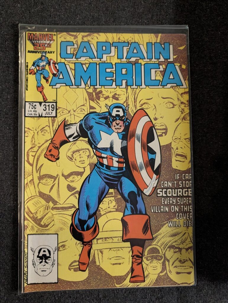 Captain America #319 front cover