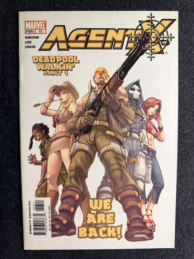 Agent X #13 front cover