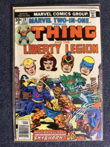 Marvel Two-In-One #20 front cover