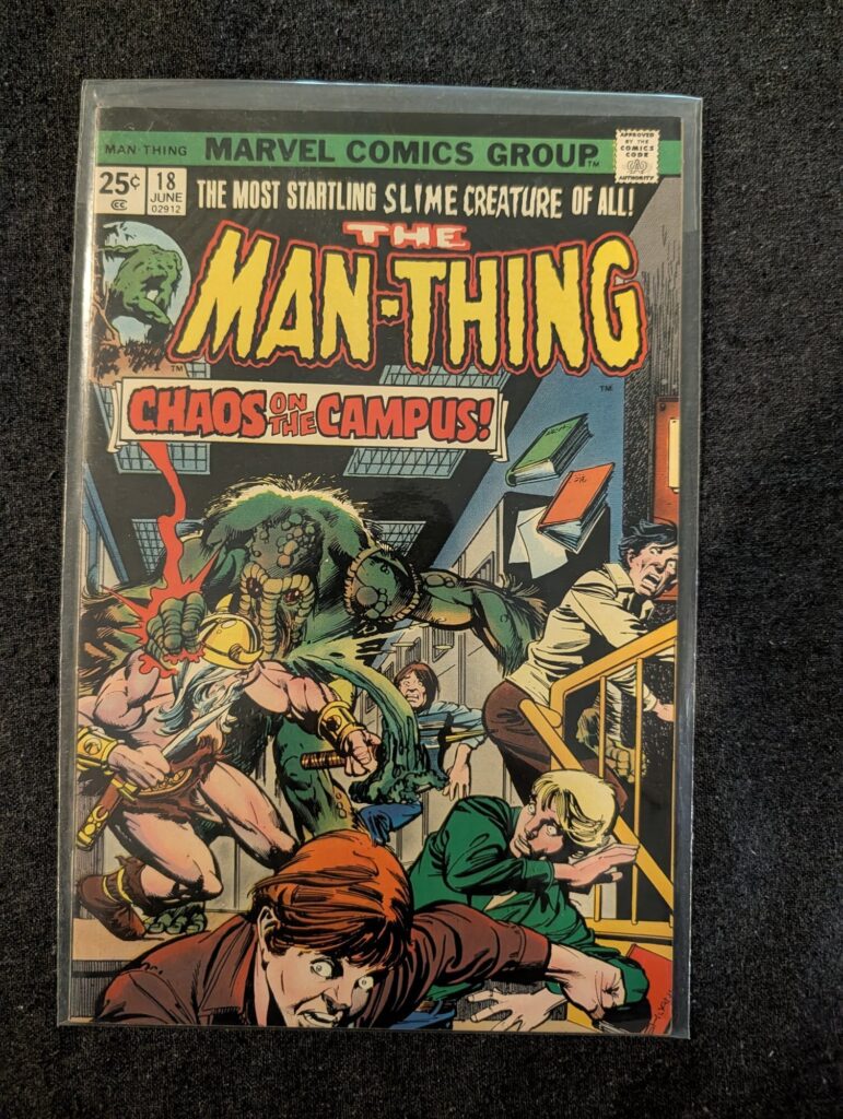 Man-Thing #18 front cover
