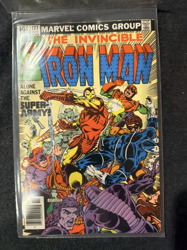 Iron Man #127 front cover