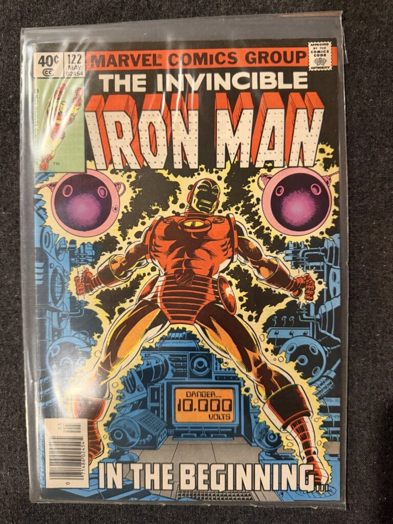 Iron Man #122 front cover