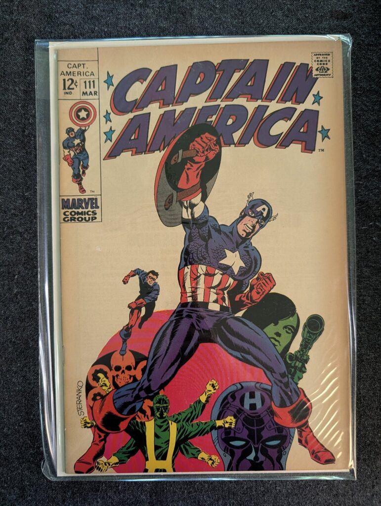 Captain America #111 front cover
