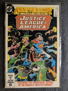 Justice League of America #250 front cover