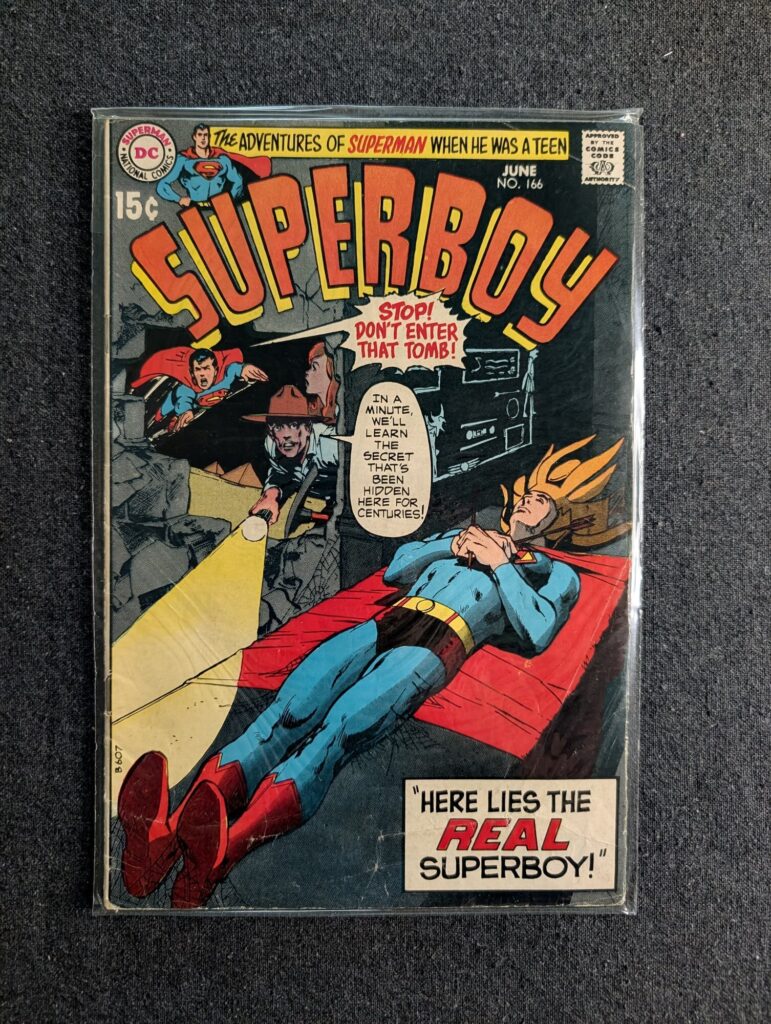 Superboy #166 front cover
