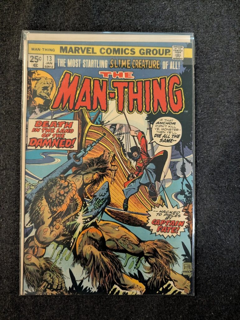 Man-Thing #13 front cover
