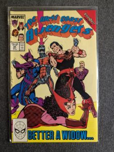The West Coast Avengers #44 front cover