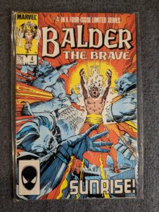 Balder the Brave #4 front cover