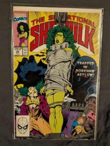 The Sensational She-Hulk #20 front cover