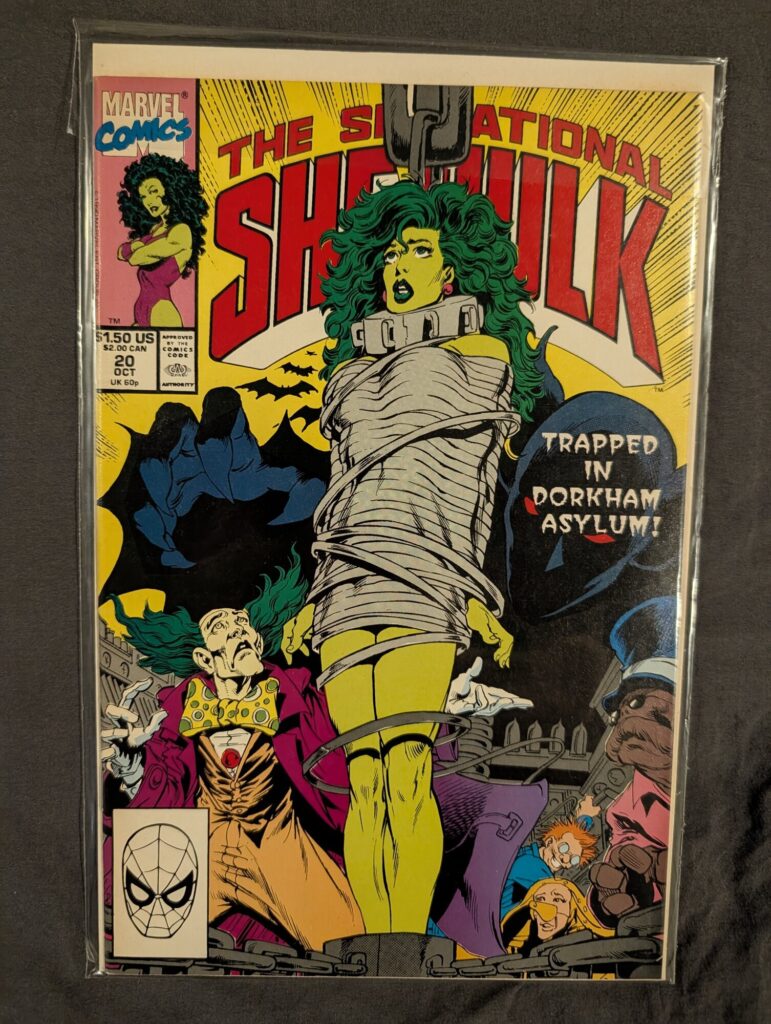 The Sensational She-Hulk #20 front cover