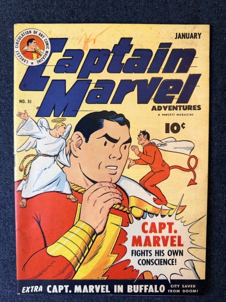 Captain Marvel Adventures #31 front cover