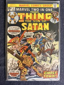 Marvel Two-In-One #14 front cover