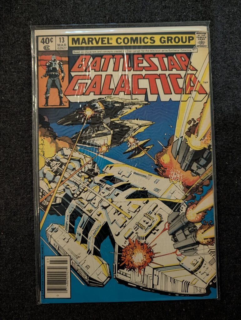 Battlestar Galactica #13 front cover