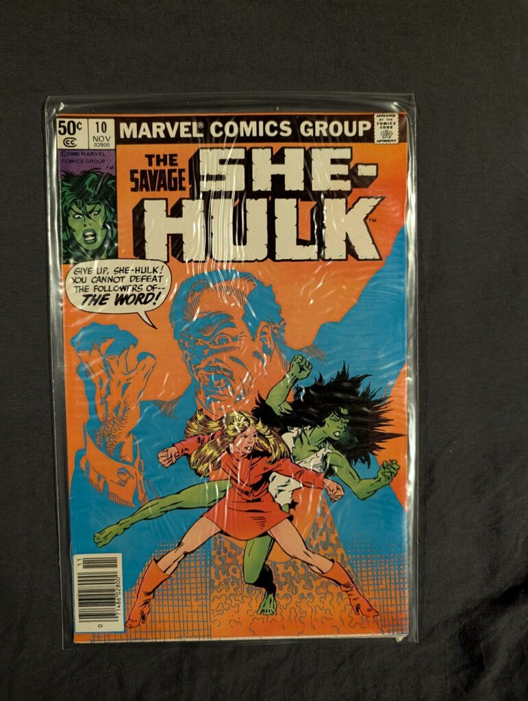 The Savage She-Hulk #10 front cover