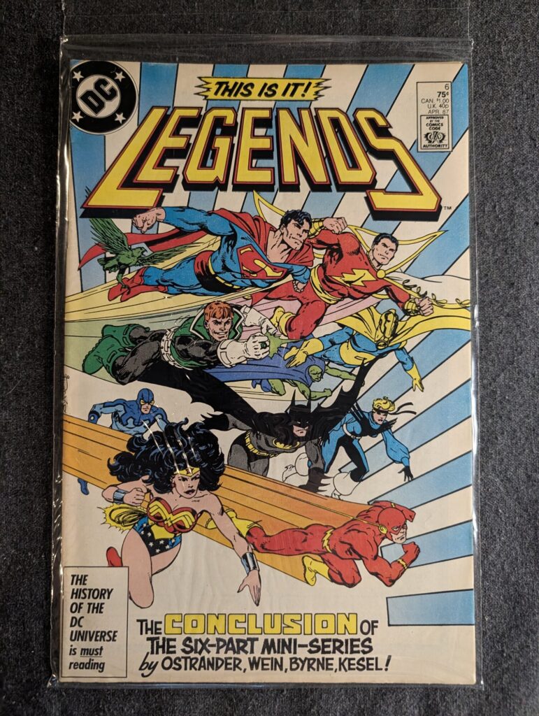 Legends #6 front cover