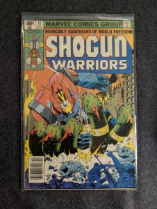 Shogun Warriors #11 front cover