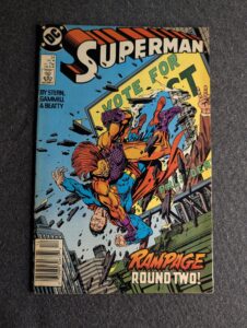 Superman #24 front cover