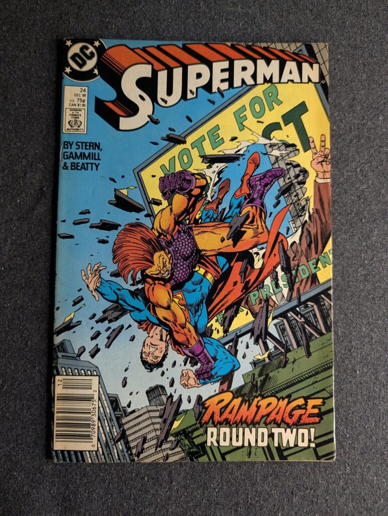 Superman #24 front cover