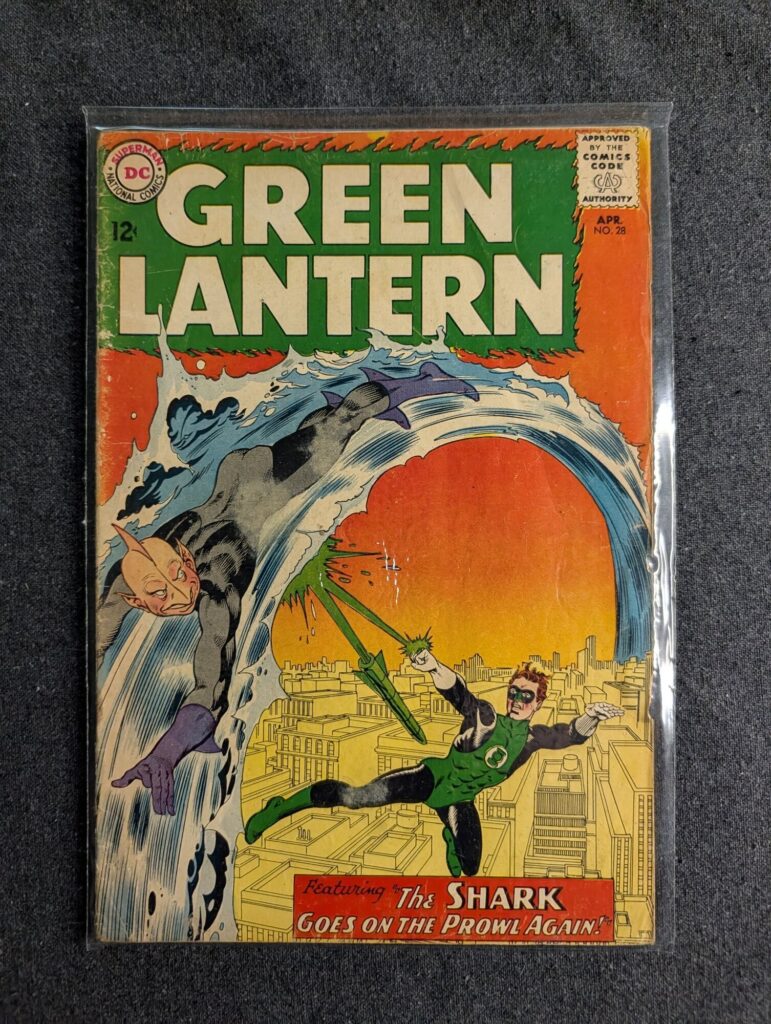 Green Lantern #28 front cover
